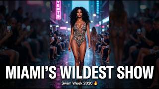 King Thong Full Runway Show | Miami Swim Week 2026 🔥
