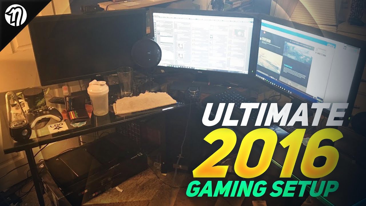 Red Nudah's 2016 Gaming Setup! (PUSSY)