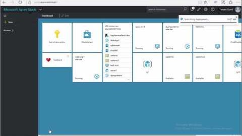 Azure Stack Web Applications