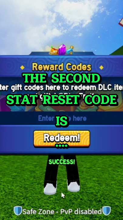 ALL stat reset codes in 30 seconds.. (Blox Fruits) 