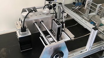 Printing on plastic bags using Yeacode print and UV curing system