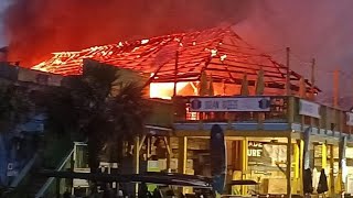 Fire damages Ocean Breeze Tiki Bar & Grill in New Smyrna Beach