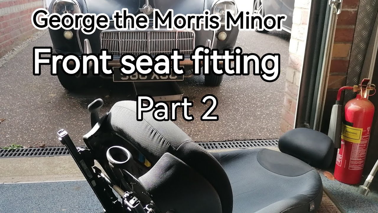 Morris Minor seat repairs /replacement Part 2. YouTube