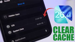 How To Clear iPhone CACHE - iOS 26.4 ! screenshot 1