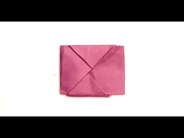 Rectangle Secret Note Craft Origami Secret Note Folding Origami Heart Envelope * Moms And Crafters