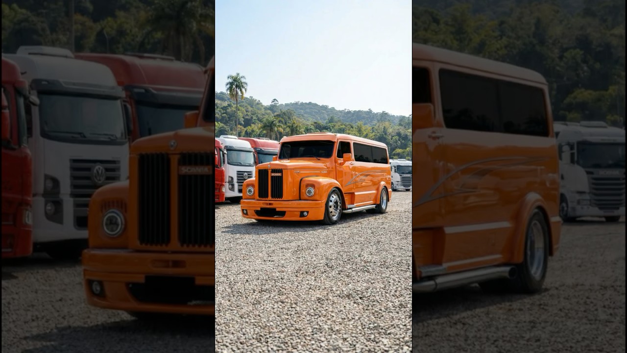 A VAN MAIS LUXUOSA DO MUNDO É UM CAMINHÃO?! 😱 Scania 111S com Lareira e V8! 🐊🔥 