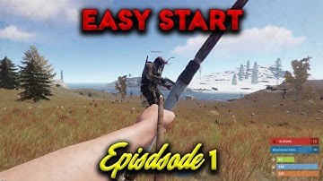 Rust Solo Survival | EASIEST START EVER | Episode 1