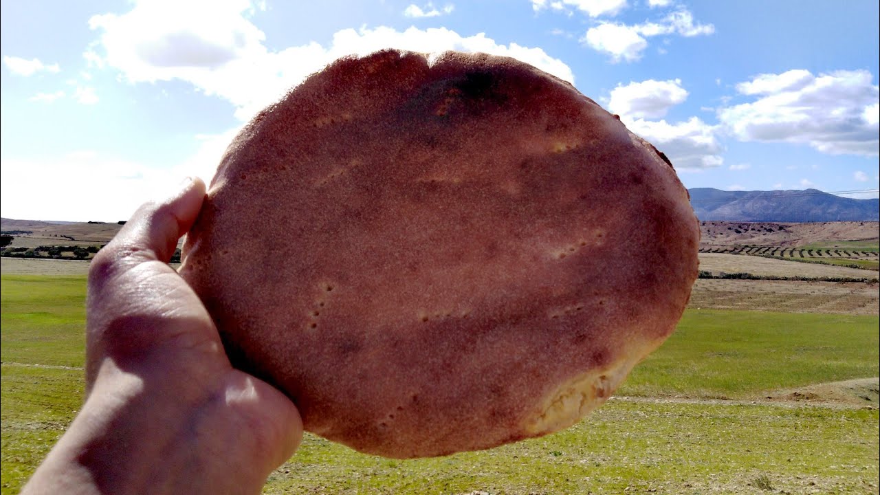 خبز طابونة تونسية أصلية بأيادي محترفة في الريف 🌄🐑🥰