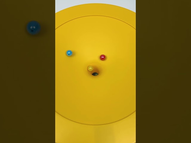 Marble run 🌈Rainbow Balls 🟡Haba slope ⏯️ Slow motion #marblerun