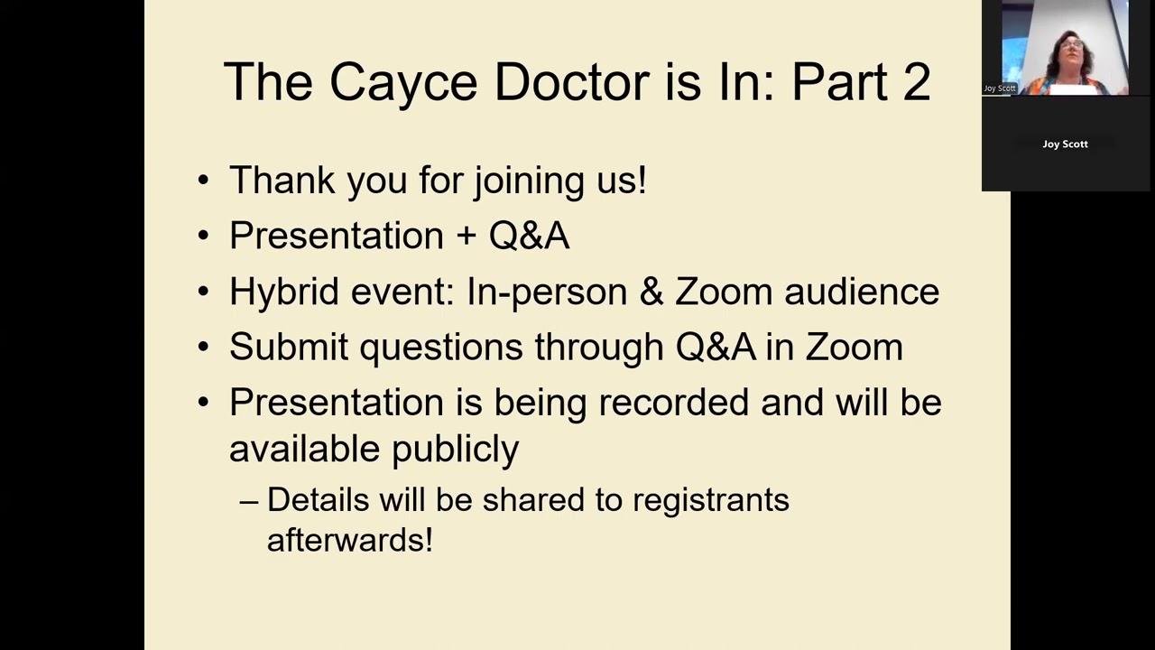 The Cayce Doctor is in with Hollis King