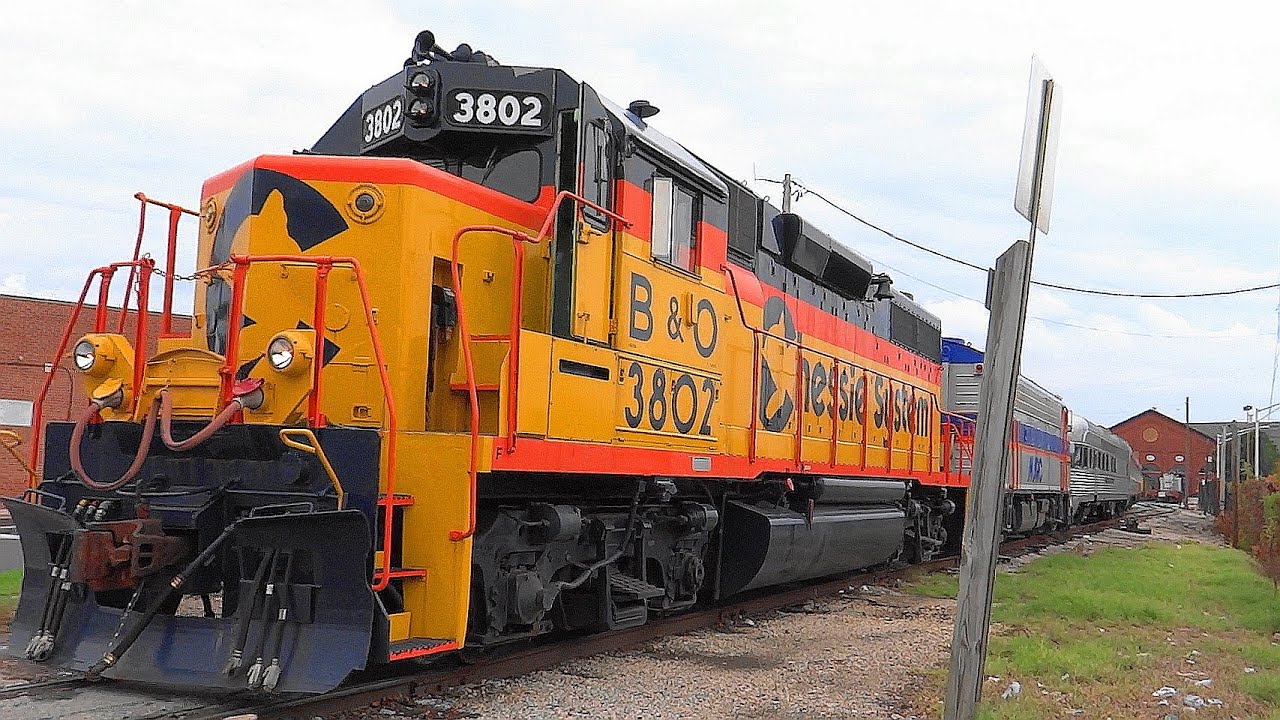 B&O Museum Pulls Out the Chessie, Conrail, MARC, & Western Maryland Engines