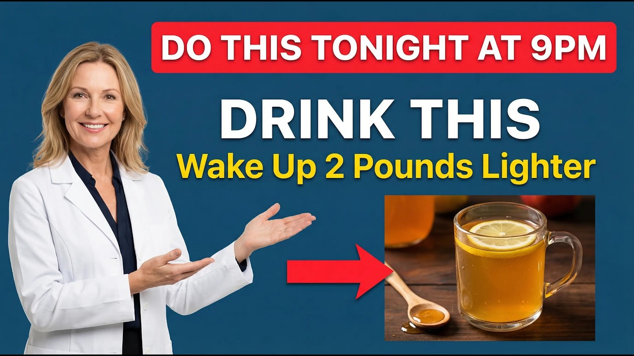 Apple Cider Vinegar Before Bed? Doctor Explains How To Target Deep Visceral Fat & Lower Blood Sugar