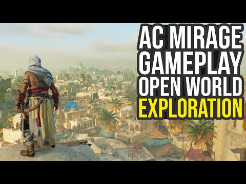 Assassin's Creed Mirage Gameplay No Spoilers - Open World Exploration (AC Mirage Gameplay)