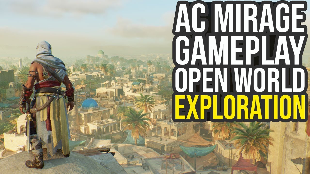 Assassin's Creed Mirage Gameplay No Spoilers - Open World Exploration ...