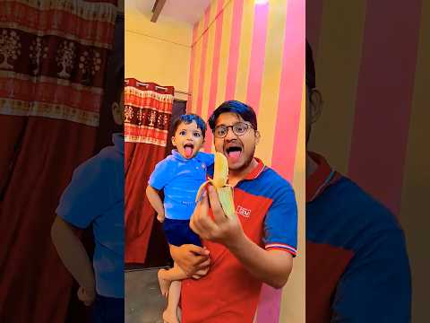 Lala ji Ne kela khaya 🍌🤣🤪 #shorts