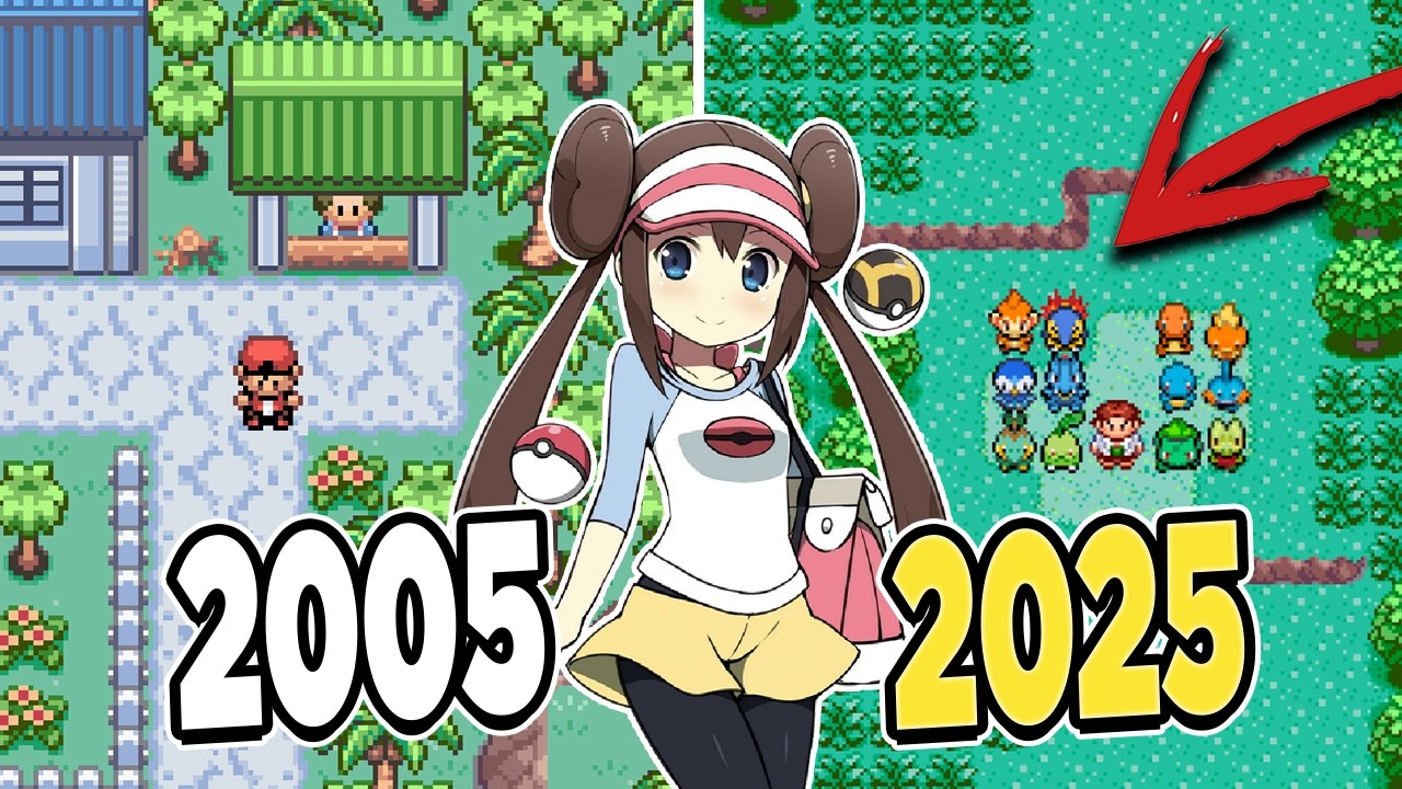 TOP 20 - as Melhores Hack Rom de Pokémon de Cada Ano (2005 até Hoje!) -  Pokémon PT-BR GBA