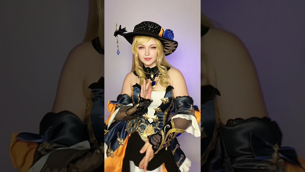 💗💗💗 #cosplay #genshinimpact #navia