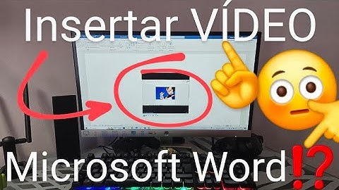 💻📹👈 Como INSERTAR un VÍDEO en WORD FÁCIL y RÁPIDO