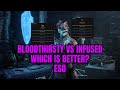 ESO - BloodThirsty VS Infused Which Trait is Better for Your Build?