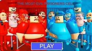 🔥 ROBLOX FIRE VS WATER PRISON RUN! (Obby) Gameplay 💧🏃‍♂️