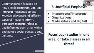Comm Transfer Orientation Presentation: August 2020