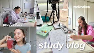 STUDY VLOG 📖 finals week prep & tips/advice