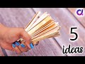 5 New Creative Popsicle Crafts Ideas I Ice Cream Stick hack | Artkala