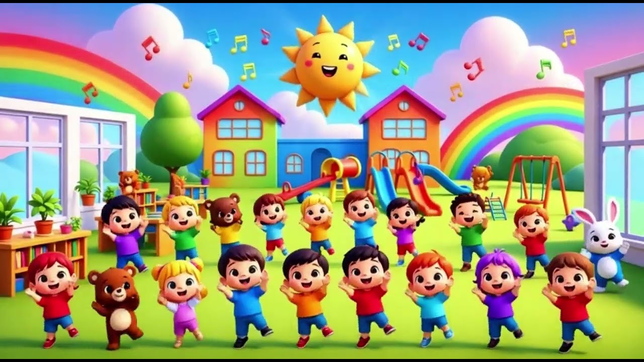 Happy Feet Anthem🎶 | Fun Nursery Rhyme for Kids | Dance Song for Preschool