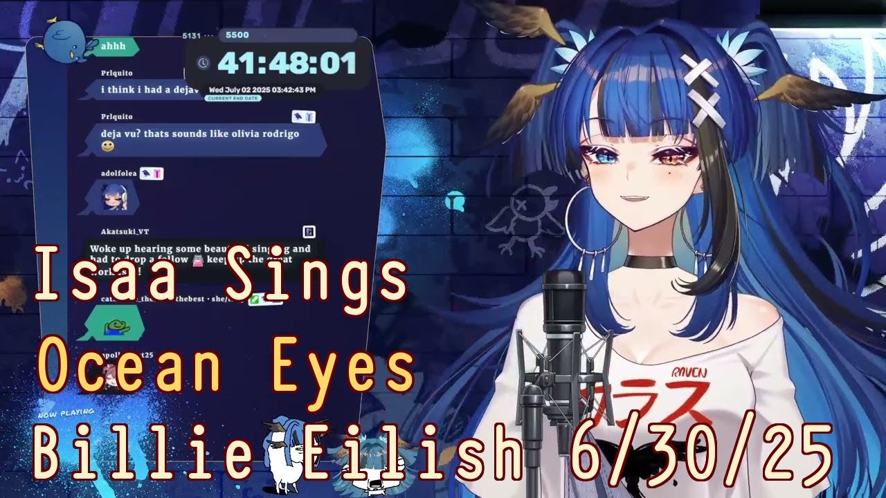 Isaa Corva Sings "Ocean Eyes" - Billie Eilish | Music Monday 6/30/25