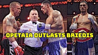 JAI OPETAIA OUTLASTS DETERMIND MAIRIS BRIEDIS TO WIN REMATCH…REAL BOXING WARRIORS 🥊🇦🇺🇱🇻