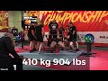 Top 8 benchpress with Slingshot