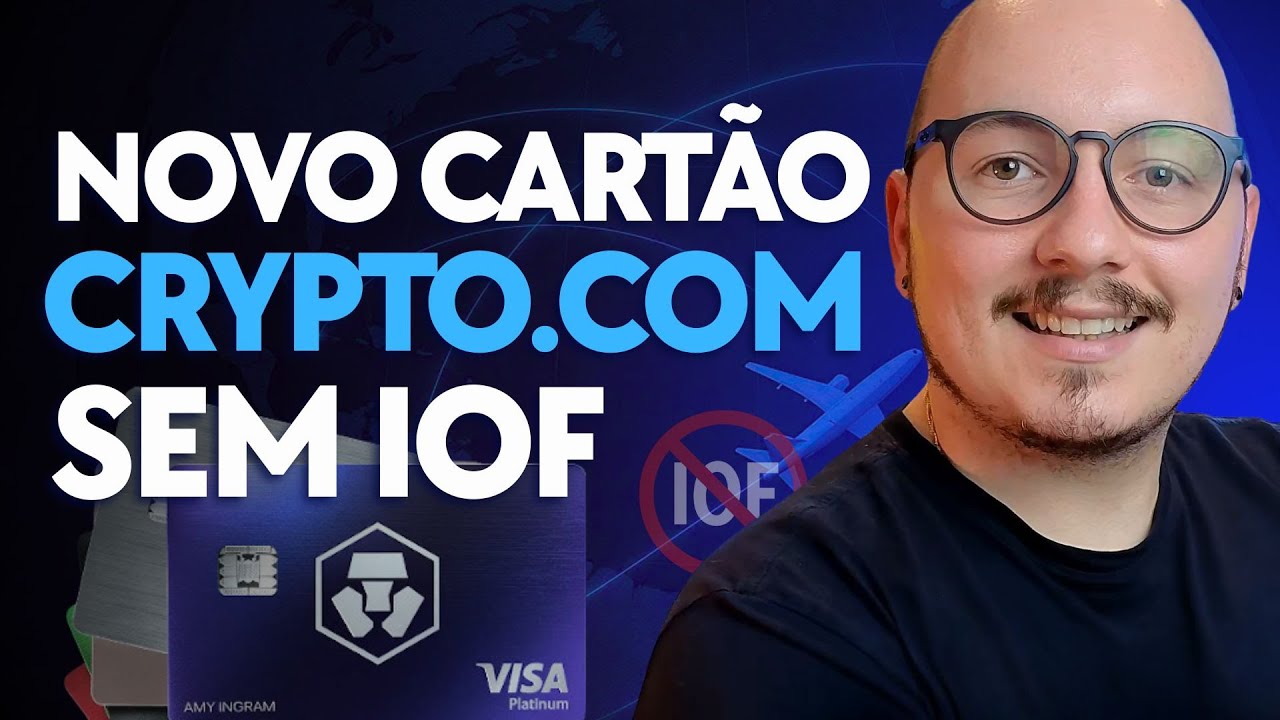 🛑 - NOVO CARTÃO GLOBAL CRYPTO.COM, COMPRAS INTERNACIONAIS SEM IOF!