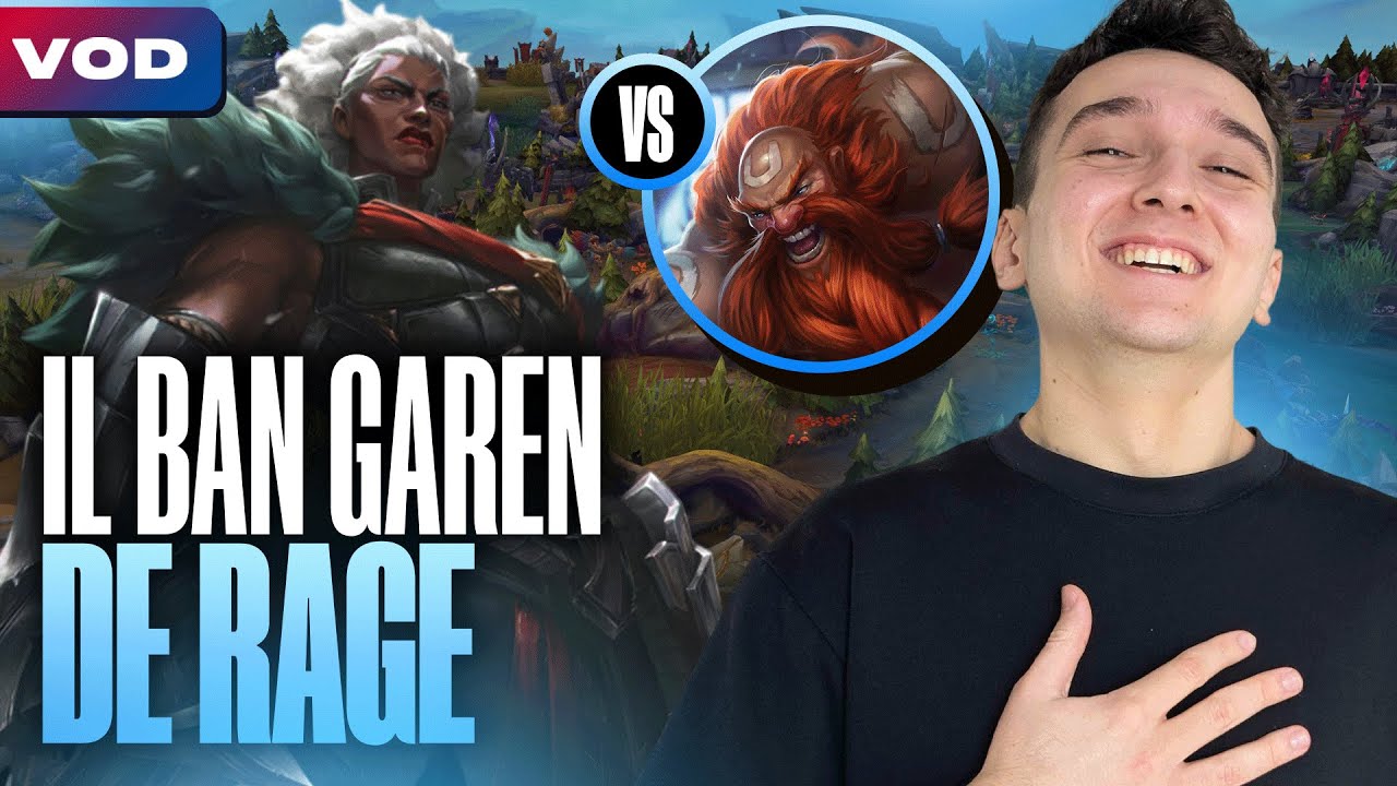 JE L'AI TELLEMENT CHOQUÉ QU'IL A BAN GAREN (SoloQ Challenge) - Ambessa vs Gragas - SoloQ Patch 25.19