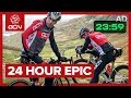 How Far Could We Ride In 24 Hours? | GCN's Winter Epic