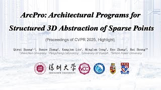 (CVPR2025 Highlight) ArcPro: Architectural Programs for Structured 3D Abstraction of Sparse Points