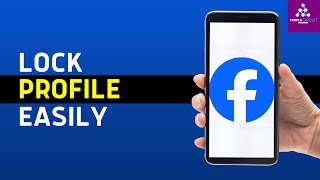 how to lock facebook profile on iphone! (2024)