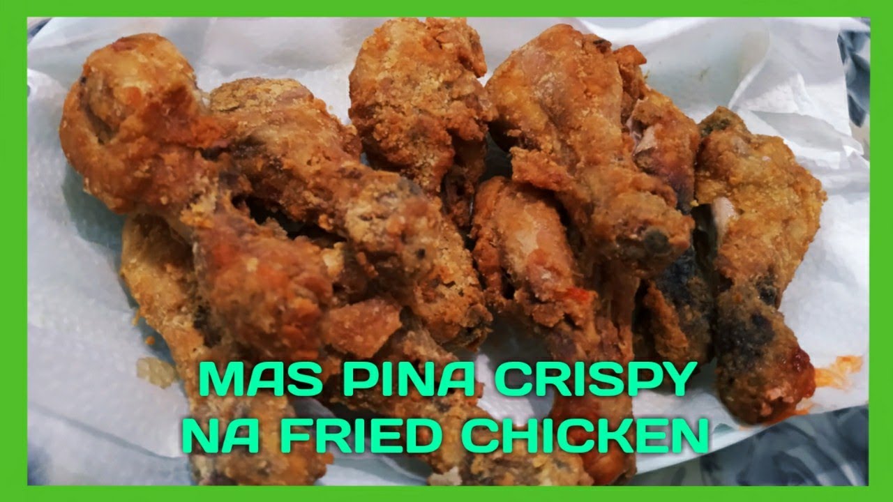 HOW TO MAKE FRIED CHICKEN MORE CRISPY YouTube