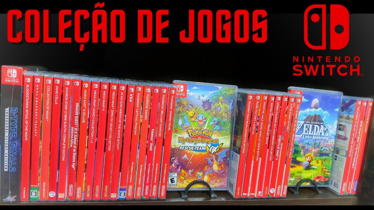 Mostrando minha coleção de JOGOS, EMULADORES e HOMEBREWS de Switch 