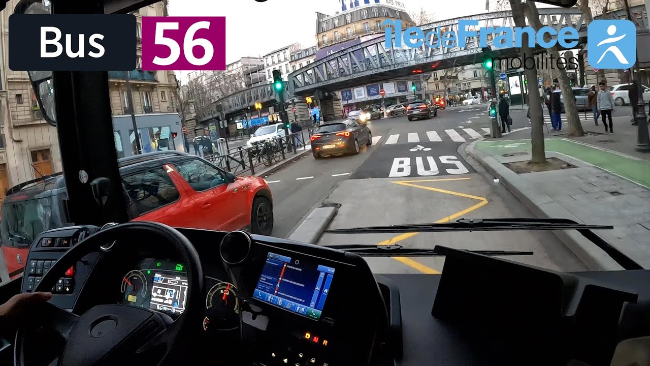 Bus 56 RATP | Château de Vincennes / Porte de Clignancourt