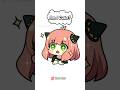 Am I Cute? かわいい🤍 Anya x Damian |Short Comic| #spyxfamily #damianya #anya #kawaii #anime #fyp #shorts
