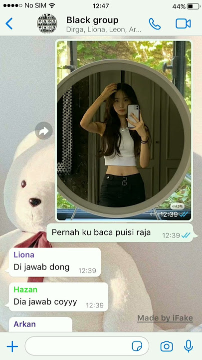 tujuh bidadari dari langit #fakechat #masukberanda #lovestory #whatsmockpov #whasmock