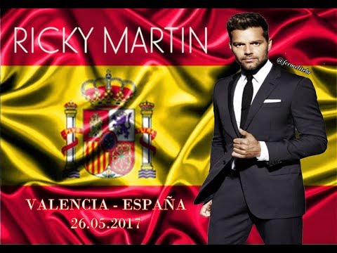 Ricky Martin en Valencia | Plaza de Toros (26.05.2017) - YouTube