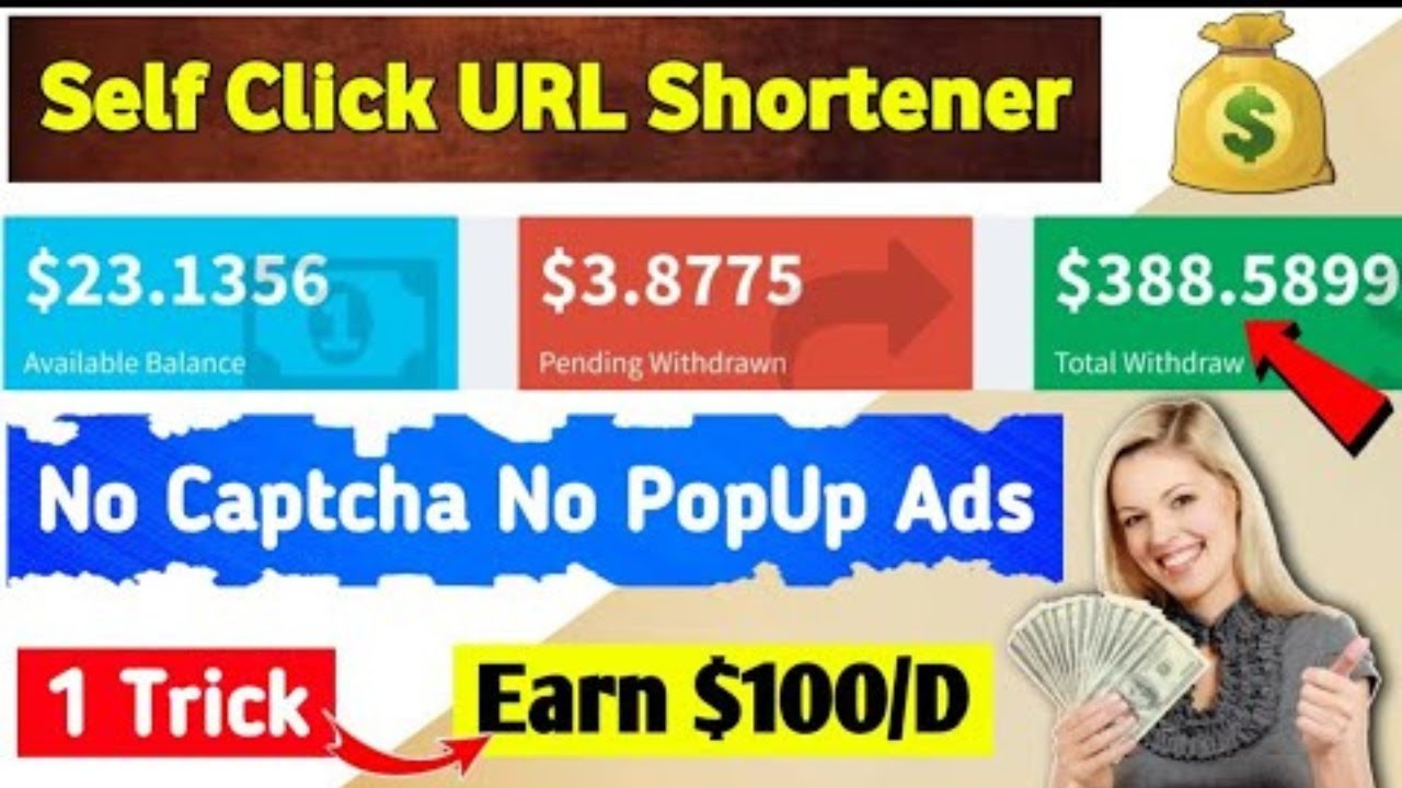 Best Self click url shortener | URL Shortener unlimitedTrick| Best url shortener without captcha