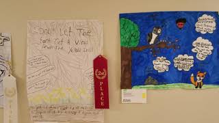 2020 Northwoods' Invasive Species Poster Contest Wall of Fame