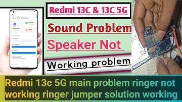 Redmi 13c 5G Ringer Way Jumper Oplossing 100% werkend 2025