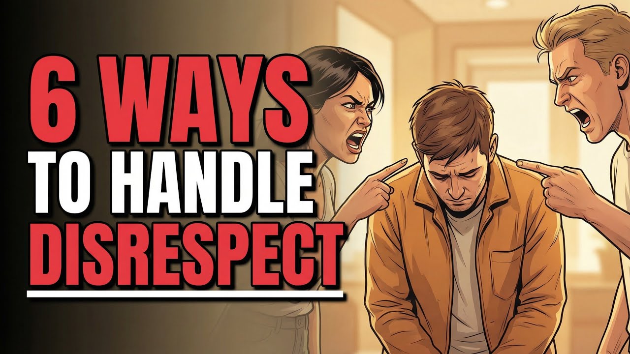 How to Respond When Someone Disrespects You (6 Ways)