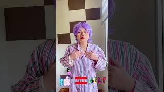 What's wrong with my throat?#Shorts #funny #cosplay