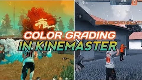 How To Color Correction On Kinemaster | Color Grading | Free Fire