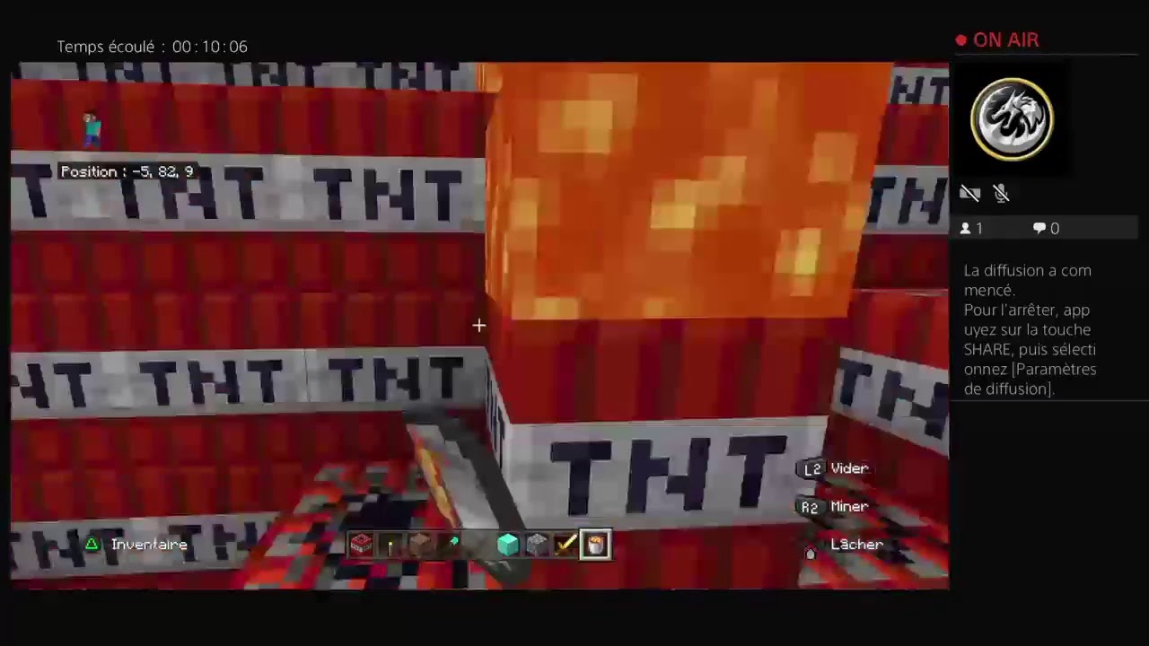 Minecraft BIG EXPLOSION TNT - YouTube