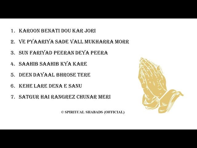 SHABAD COLLECTION [NON STOP SHABADS] 1 #2024 class=